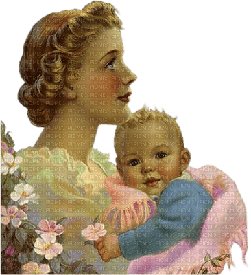 mother with baby bp - 免费PNG