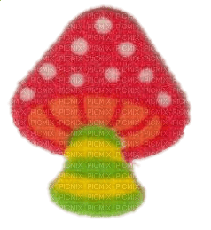 mushroom sticker - безплатен png