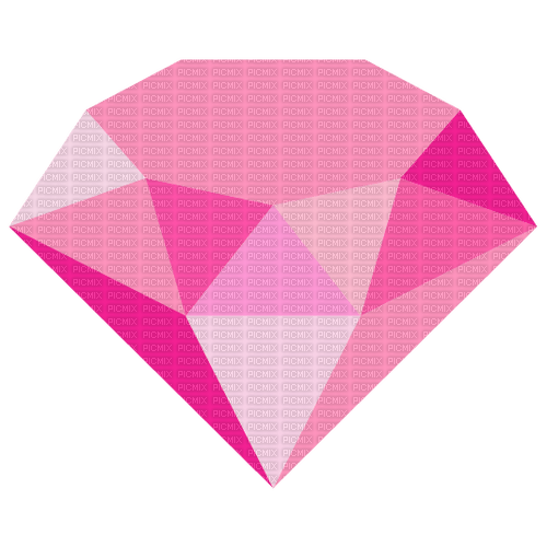 pink emoji diamond - darmowe png