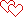 Animated tiny red hearts - 無料のアニメーション GIF