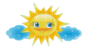 sun sonne soleil smiley fun face yellow  deco  tube  animation gif anime animated emotions Emoji - 無料のアニメーション GIF