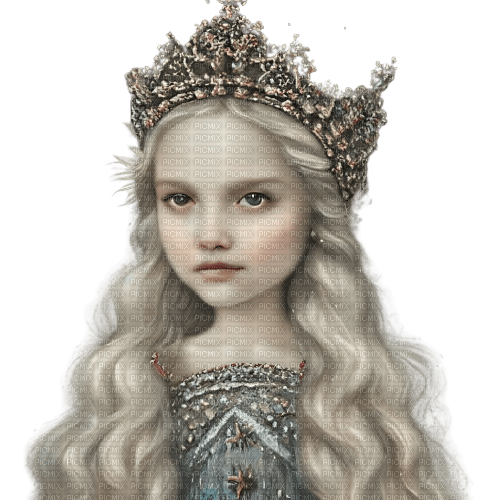 kikkapink winter girl princess child fantasy - gratis png