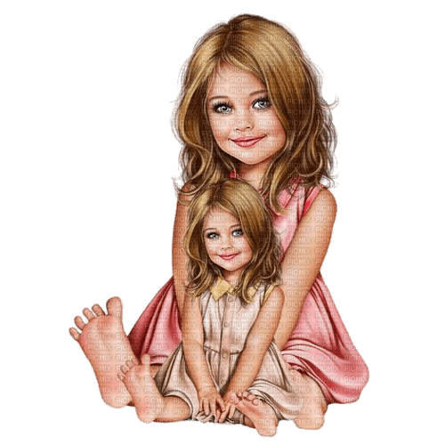 Mädchen, Puppe, Girl, apricot - 免费PNG