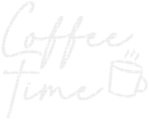 coffe time - GIF animé gratuit