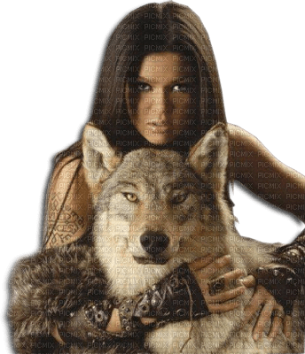 Woman Wolf - kostenlos png