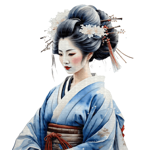 springtimes geisha - png gratis