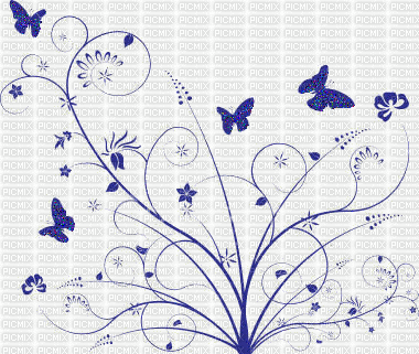 mariposas - GIF animado grátis
