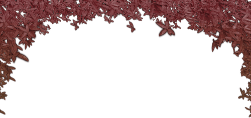 autumn border leaves red png kikkapink - 無料png