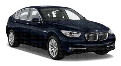 Imperial Blue BMW ActiveHybrid 5 2013 Car - Free PNG