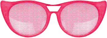 soave deco summer animated sunglasses pink orange - GIF เคลื่อนไหวฟรี