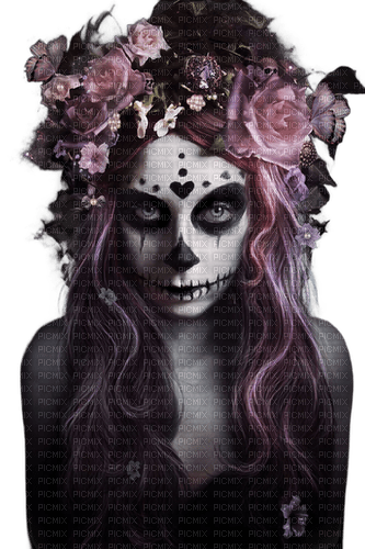 gothic woman halloween kikkapink - kostenlos png