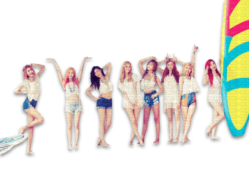 Girls`Generation - Party - PNG gratuit