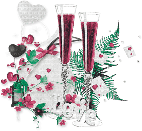 soave deco valentine anniversary flowers heart - PNG gratuit