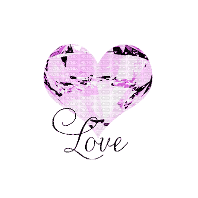coe coeur violet  purple - Animovaný GIF zadarmo