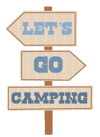 Summer Camping - GIF animasi gratis