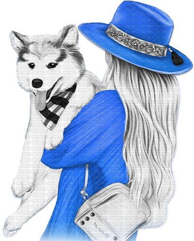 soave woman dog friends animals autumn hat fashion - фрее пнг