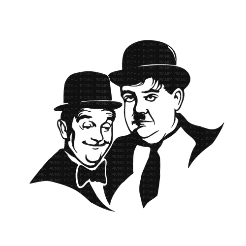 Laurel & Hardy milla1959 - безплатен png