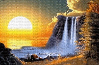 cascata - Zdarma animovaný GIF