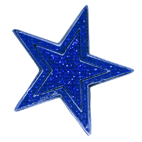 Glitter Star Blue - By StormGalaxy05 - ücretsiz png