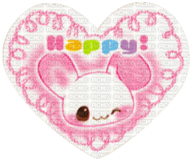 pink bunny sticker - png gratis