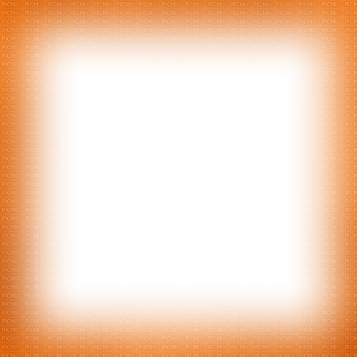 orange blur gradient square frame - besplatni png