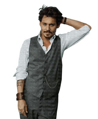 Johnny Depp.Adam 64 - png grátis