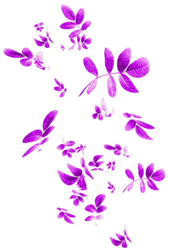 Leaves.Purple - PNG gratuit