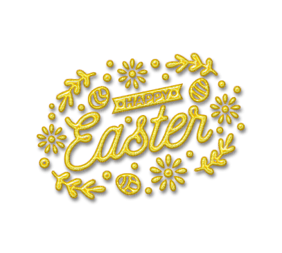 kikkapink happy easter text png spring quote - фрее пнг
