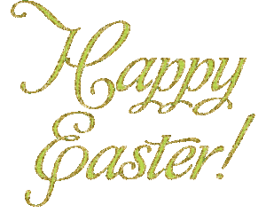 happy easter (created with lunapic) - GIF animado gratis