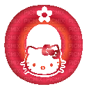 Gif lettre Hello Kitty -O- - GIF animé gratuit
