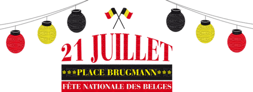 Fête nationale belge - png ฟรี