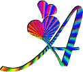 Kaz_Creations Alphabets Colours Letter  A - Безплатен анимиран GIF