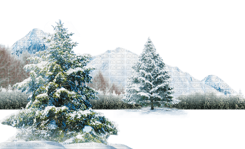 Winter Landscape - фрее пнг