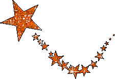 Orange stars - Darmowy animowany GIF