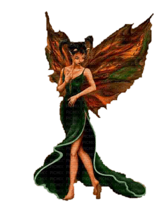 green faerie - Free PNG
