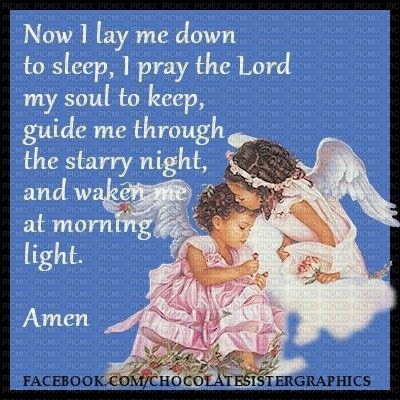 Prayer Lay me down to Sleep - png gratis