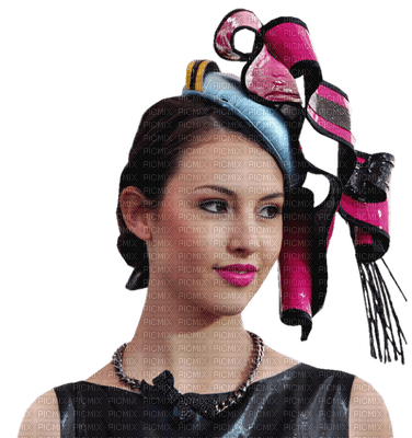 Kaz_Creations Woman Femme With Hat - zdarma png