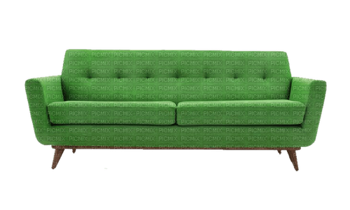 green sofa - PNG gratuit
