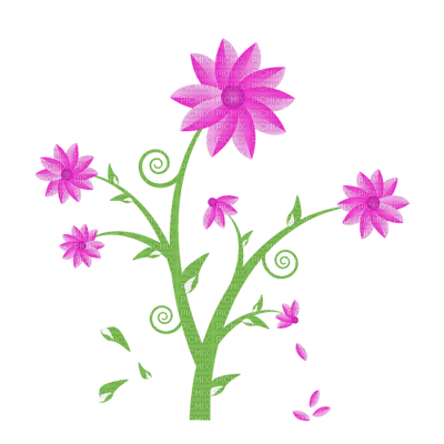 fleurs deco - png grátis