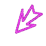 pink neon arrow - Free animated GIF