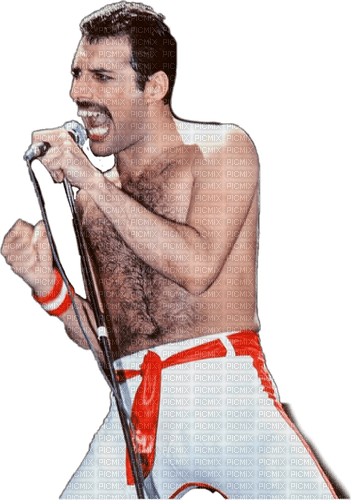 Freddie Mercury milla1959 - 無料png