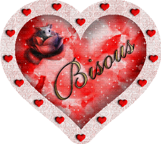 bisous d'amour - Free animated GIF