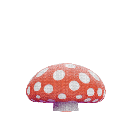Nina mushroom - GIF animé gratuit