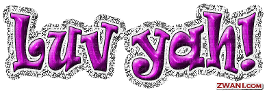 luv yah - GIF animate gratis