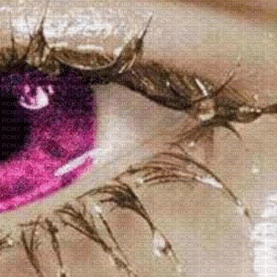 eyes augen yeux femme woman frau gif anime animated animation glitter fond image pink - Nemokamas animacinis gif