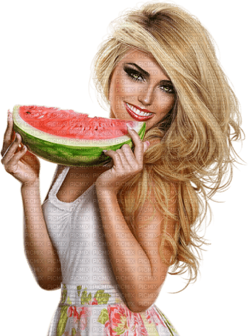 Watermelon  Woman - Bogusia - darmowe png