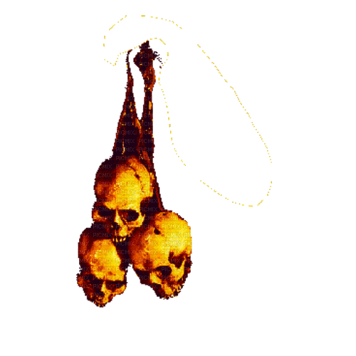 skull - Nemokamas animacinis gif