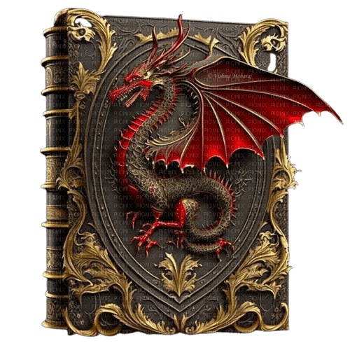 livre dragon - png gratuito
