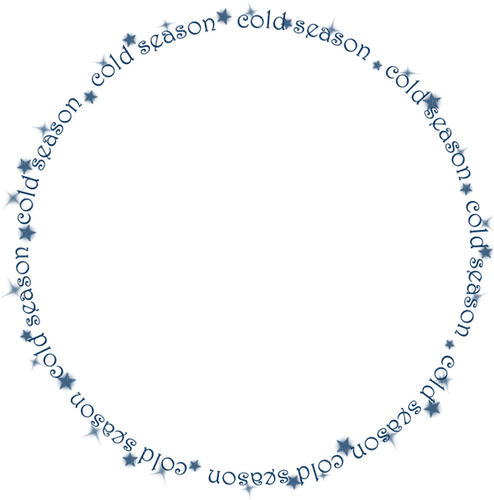 Cold Season.Cadre.Frame.Circle.Text.Victoriabea - 無料png