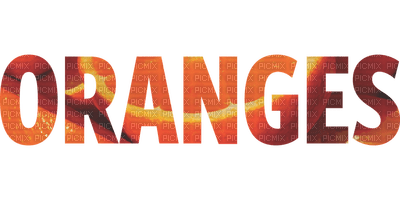 Kaz_Creations Logo Text Oranges - PNG gratuit